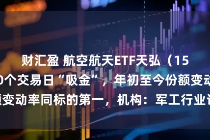 财汇盈 航空航天ETF天弘（159241）连续10个交易日“吸金”，年初至今份额变动率同标的第一，机构：军工行业订单有望迎来拐点