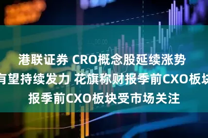 港联证券 CRO概念股延续涨势 创新药政策有望持续发力 花旗称财报季前CXO板块受市场关注